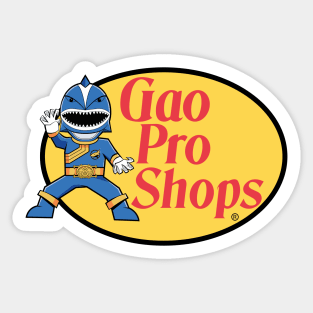 Gao Pro Shops Sticker